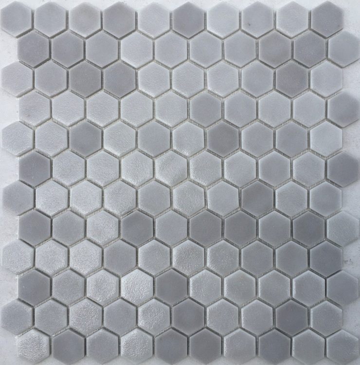 hexagon mix mozaïek robuust 2,7 x 3 cm op matje per m2 online bestellen -
