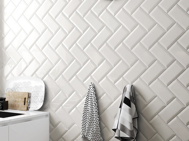 scheidsrechter Jongleren aluminium Metrotegel blanco wit mat 10 x 20 cm per m2 online bestellen - TEGELinfo