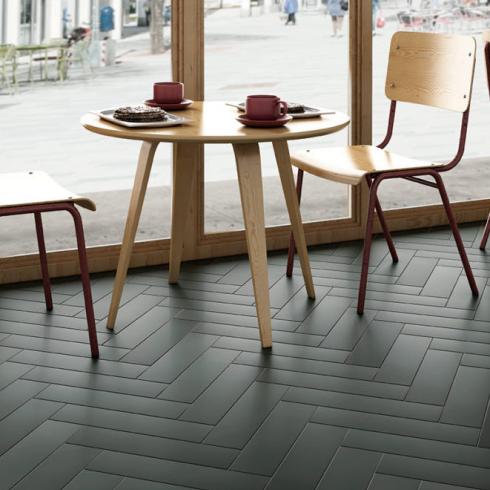     Bistrot visgraat dark green donkergroen mat 9,2 x 36,8 cm wand-en vloertegel per 0,64 m2

