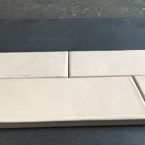     Country Beige glanzende wandtegel 6,5 x 20 cm per 0,5 m2
