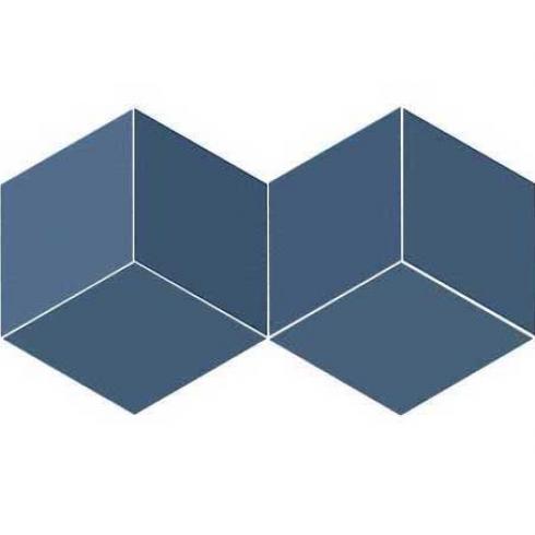     Ruit strak blauw matte vloertegel en wandtegel 14 x 24 cm per 0,46 m2
