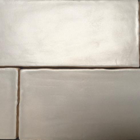     Half Tile mat light grey lichtgrijs 7,5 x 30 cm per m2
