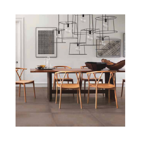     Rewind notenkleur lichtbruine vloertegel 60 x 60 cm per m2
