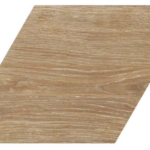     Grote ruittegel keramisch mat houtlook walnut bruin wand- en vloertegel 40 x 70 cm
