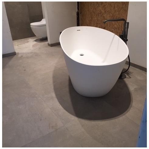     Betonlook Ash asgrijs 60 x 60 cm
