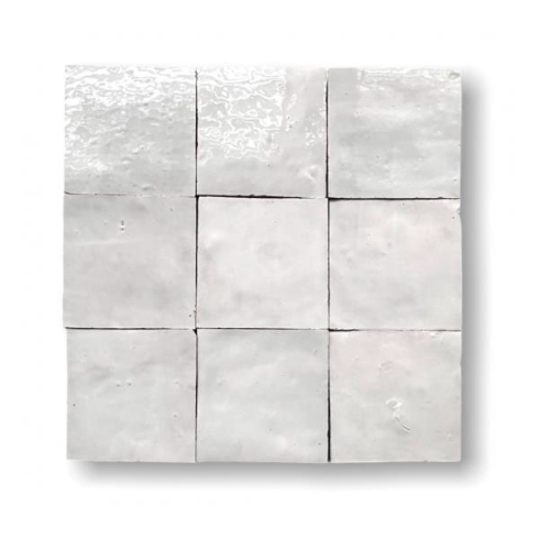     Zelliges Qarmida wit glanzend 00 gemêleerd 10 x 10 cm per 0,5 m2
