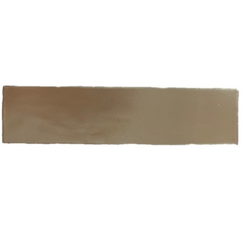     Half tile metallic copper koperkleurig 7,5 x 30 cm visgraat per 0,5 m2
