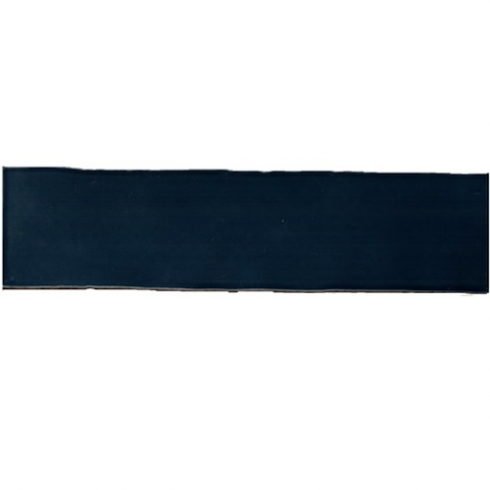     Half tile donkerblauw glanzend 7,5 x 30 cm per 0,5 m2
