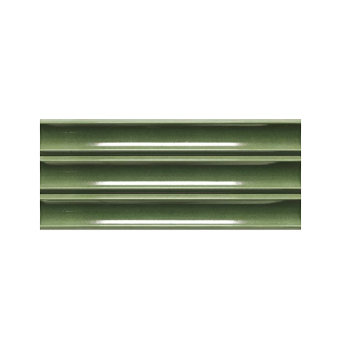     Stripes 3D victorian green glanzend 17 x 40 cm per 0,68 m2
