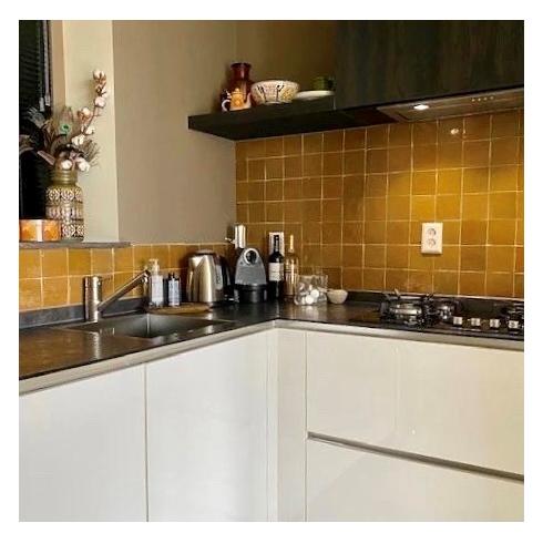    Zelliges Qarmida oker geel 20 gemêleerd 10 x 10 cm per 0,5 m2
