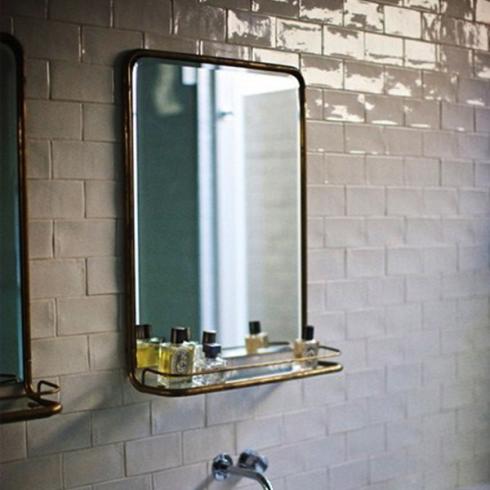     ..Half Tile white wit glanzend 7,5 x 15 cm per 0,68 m2
