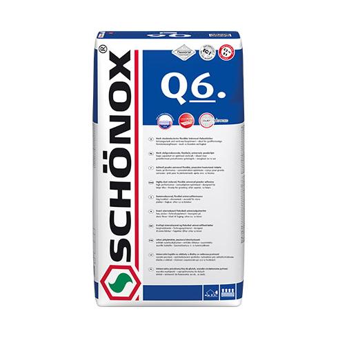     Schonox Q6 standaard flexlijm grijs 25 kg
