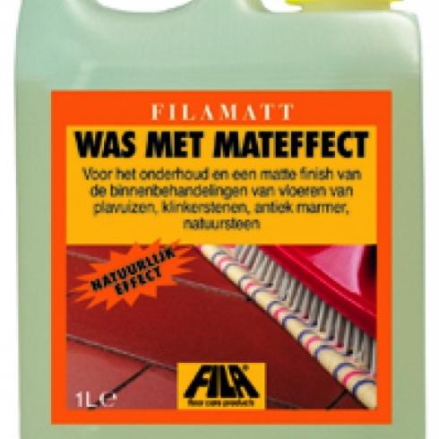     FilaMatt 5 Liter waxen: was met matte uitstraling
