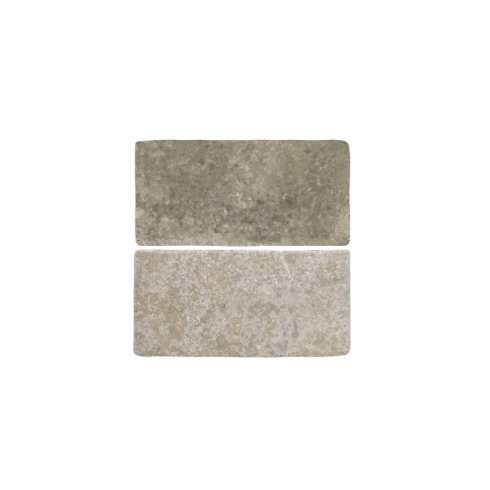     Abdij antislip bruin natuursteen look 11 x 22 cm per 0,726 m2
