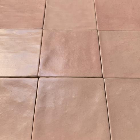     Crafted square roze matte mix 10 x 10 cm per 1,08 m2
