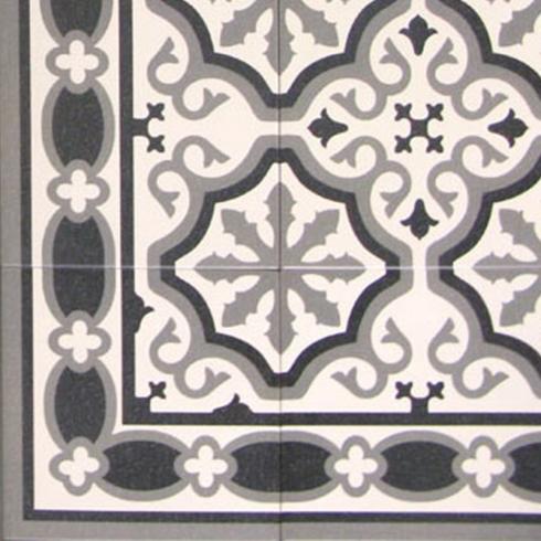     Vintage Florentin white randtegel 20 x 20 cm per m2
