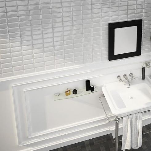     Metrotegel blanco wit glanzend 7,5 x 15 cm per 0,68 m2
