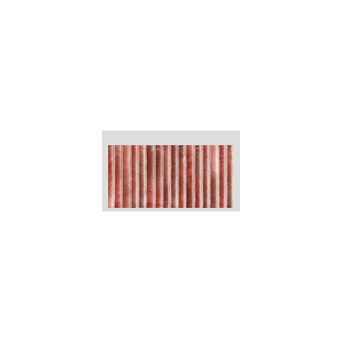     Stripes wijnbar rond roze rood glanzend 15 x 30 cm per 0,9 m2
