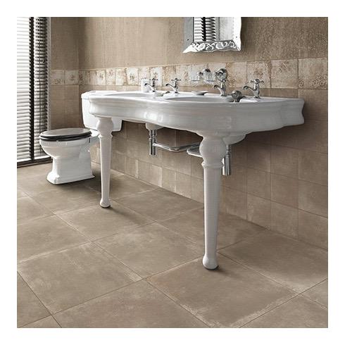     Amsterdamtegel taupe mat 60 x 60 cm
