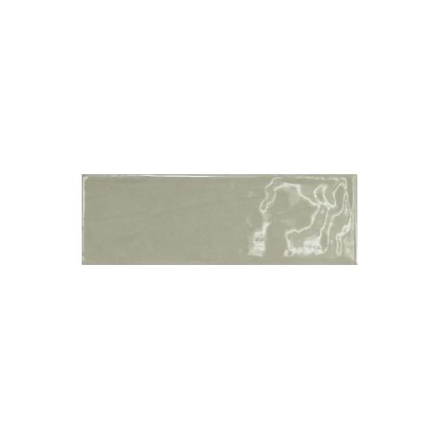     Country Mist Green glanzend grijsgroene wandtegel 6,5 x 20 cm per 0,5 m2
