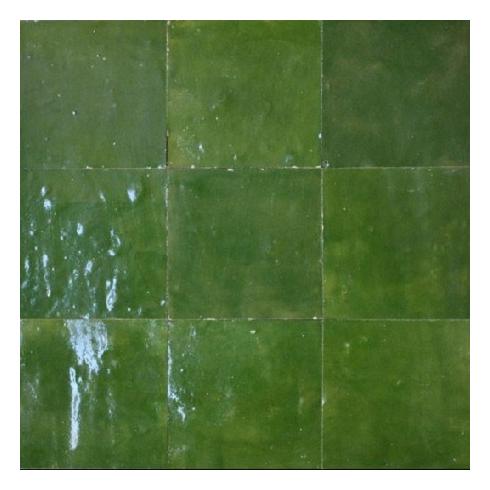 Zelliges vitoriangreen groen 10 x 10 cm per m2 online bestellen ...