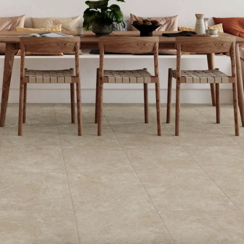     Travertin look beige vloertegel 44 x 66 cm per 1,17 m2
