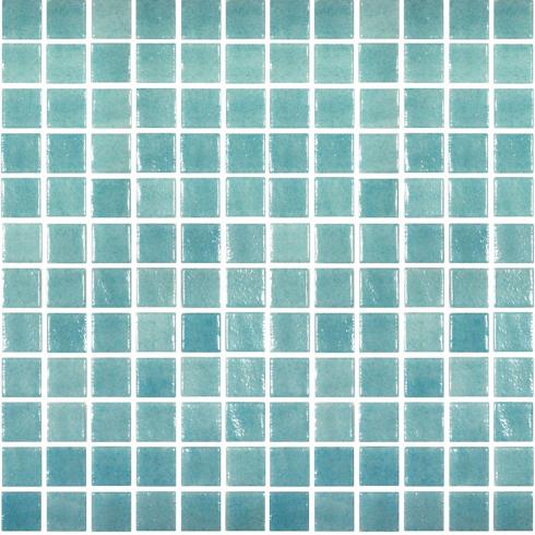     Aguamarine mozaïek zeegroen zeeblauw 2,5 x 2,5 cm per m2
