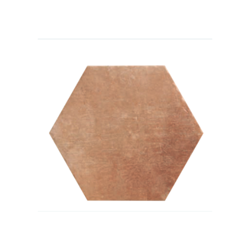     Hexagon XL terracotta look licht mat antislip wand- en vloertegel 28,5 x 32,5 cm per 1,05 m2
