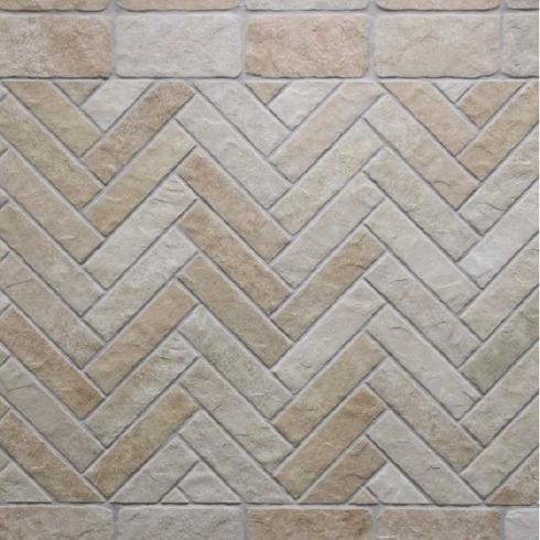     Visgraat vloertegel beige 6,2 x 23,5 cm per 0,58 m2
