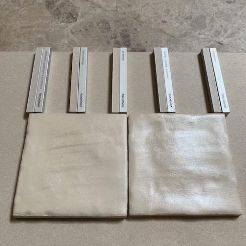     Zellige look crème 10 x 10 cm per 0,5 m2
