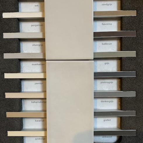     Aldeia mist grey zandgrijs 6,5 x 20 cm wandtegel per 0,5 m2
