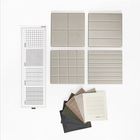     mini vierkante tegel beige 15 x 15 cm per 0,54 m2
