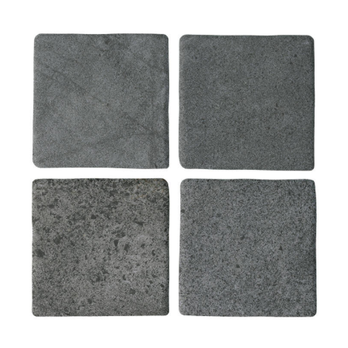     Abdij antislip tegel antracite natuursteen look 11 x 11 cm per 0,36 m2 
