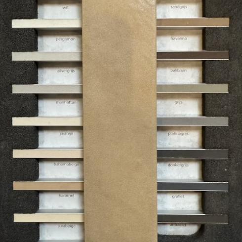     Durbuy keramische visgraat beige wand- en vloertegel 6,2 x 23,5 cm per 0,58 m2
