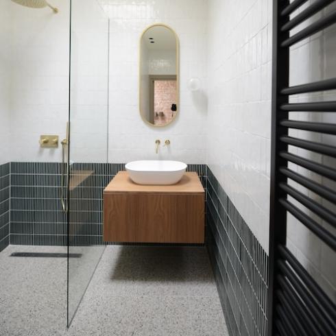     Granito terrazzo Filippo vloertegel 40 x 40 cm per tegel
