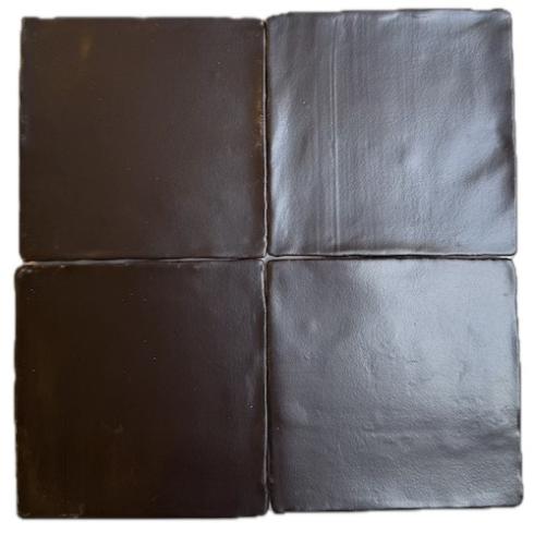     Porto mat donkerbruin 10 x 10 cm matte tegel F101M per 0,5 m2
