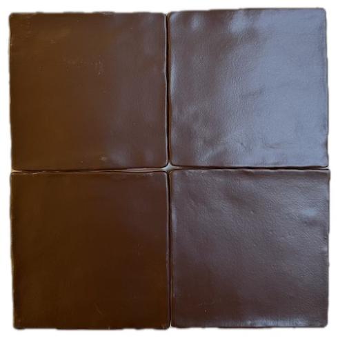     Porto mat bruin 10 x 10 cm matte tegel F102M per 0,5 m2
