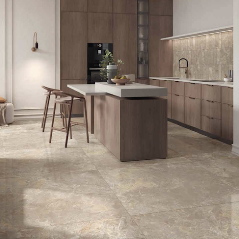     Cosmo natuursteenlook bruin vloertegel 60 x 120 cm rtt
