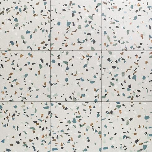 
    Confetti granitolook wit matte vloer- en wandtegel

