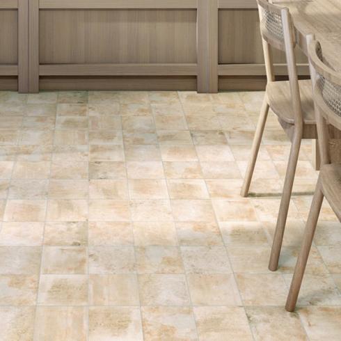     Aragon zandkleurige antislip natuursteenlook tegel 15x15 per 0,5m2
