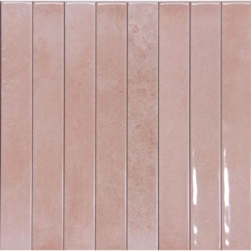     Celtic XL glanzende langwerpige roze tegel 5 x 40cm per 0,9m2
