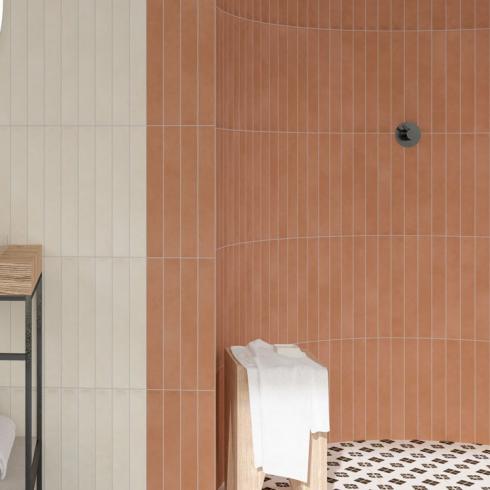     Celtic XL matte langwerpige lichtbruine tegel 5 x 40cm per 0,9m2
