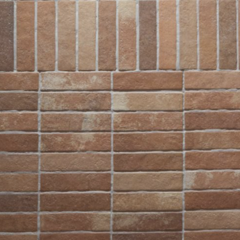     Visgraat vloertegel rode terracotta 6,2 x 23,5 cm per 0,58 m2

