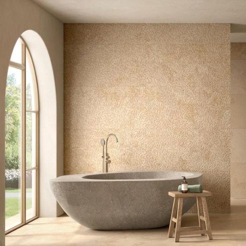     Cemento stonelook decortegel amber 59,5 x 119,2 cm rtt per 1,42 m2
