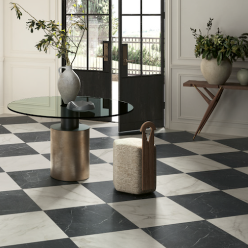     Universo nero marmerlook zwarte vloertegel mat 60 x 60 cm RTT per 1,44 m2
