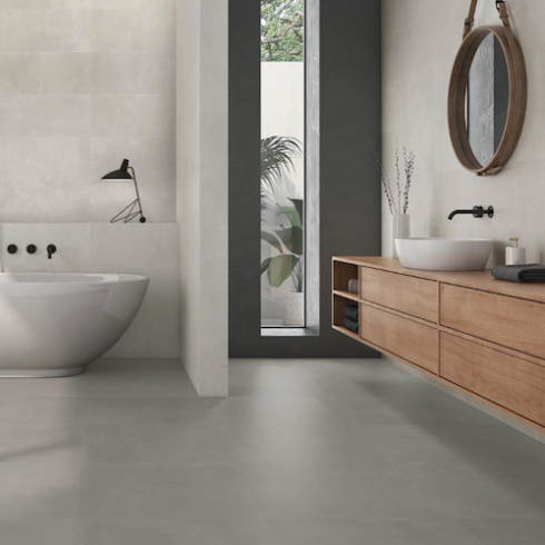     Home & Nature silver tegel mat 59,5 x 59,5 cm rtt per 1,42 m2
