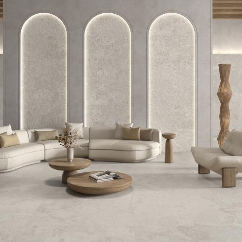     Cemento stonelook tegel grijs 59,5 x 59,5 cm R11 ANTISLIP rtt per 1,42 m2
