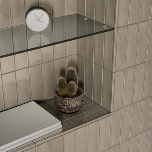     Bejmat look small fog mat 4 x 12,5 cm per 0,57 m2
