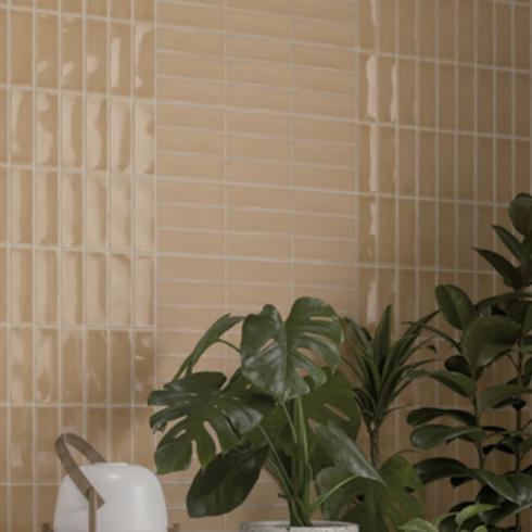     Bejmat look small clay mat 4 x 12,5 cm per 0,57 m2
