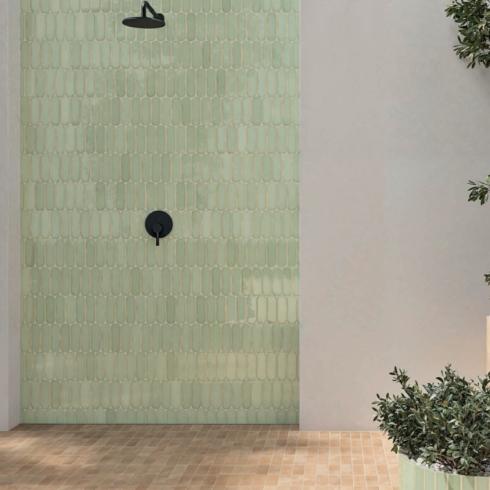     Bejmat look Aquarelle curve jade 5 x 15 cm per 0,53 m2
